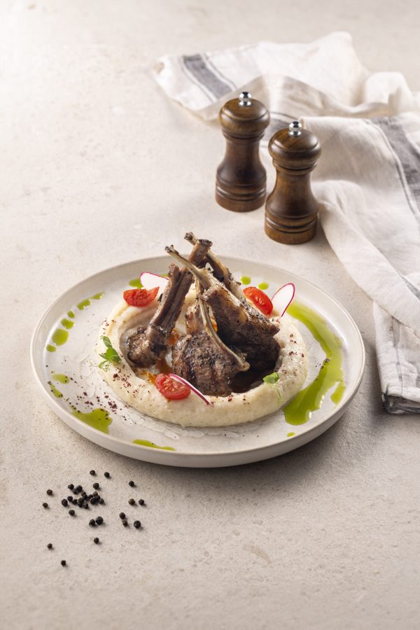 Spiced lamb chops